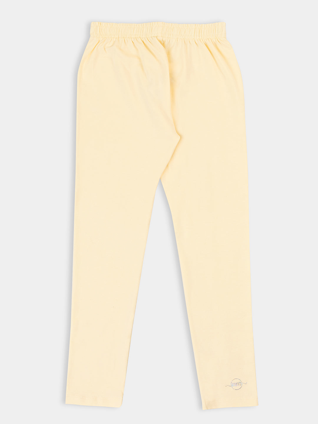 Stylish Blossoms: 4-Pack Solid Leggings for Girls