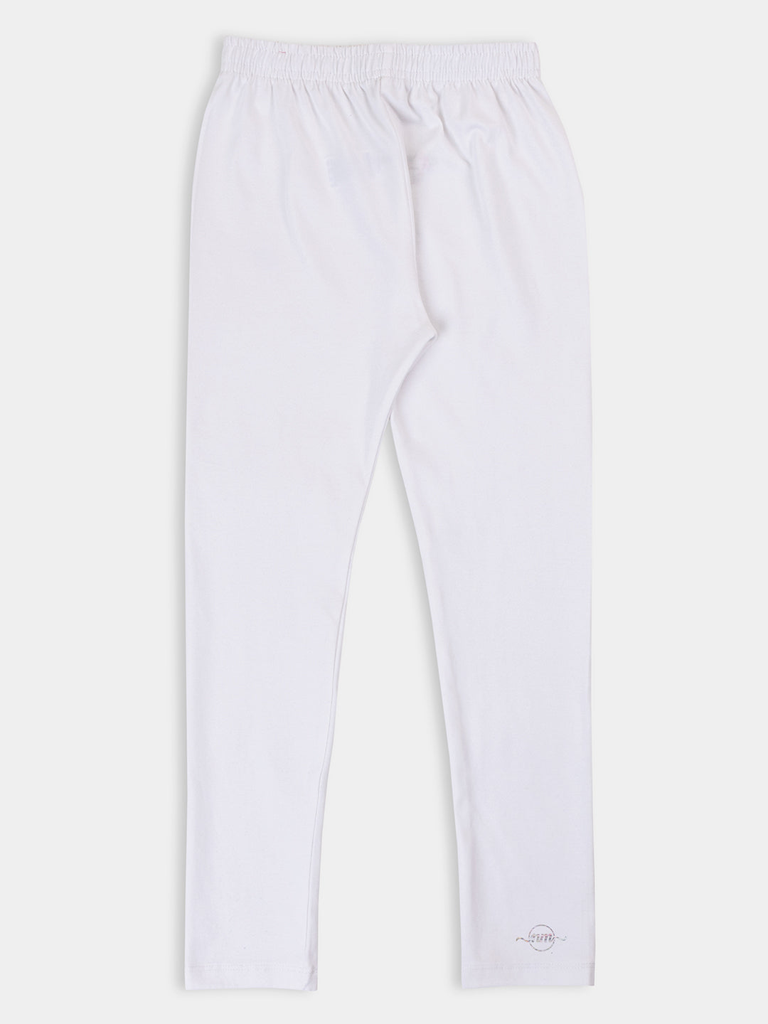 Stylish Blossoms: 4-Pack Solid Leggings for Girls