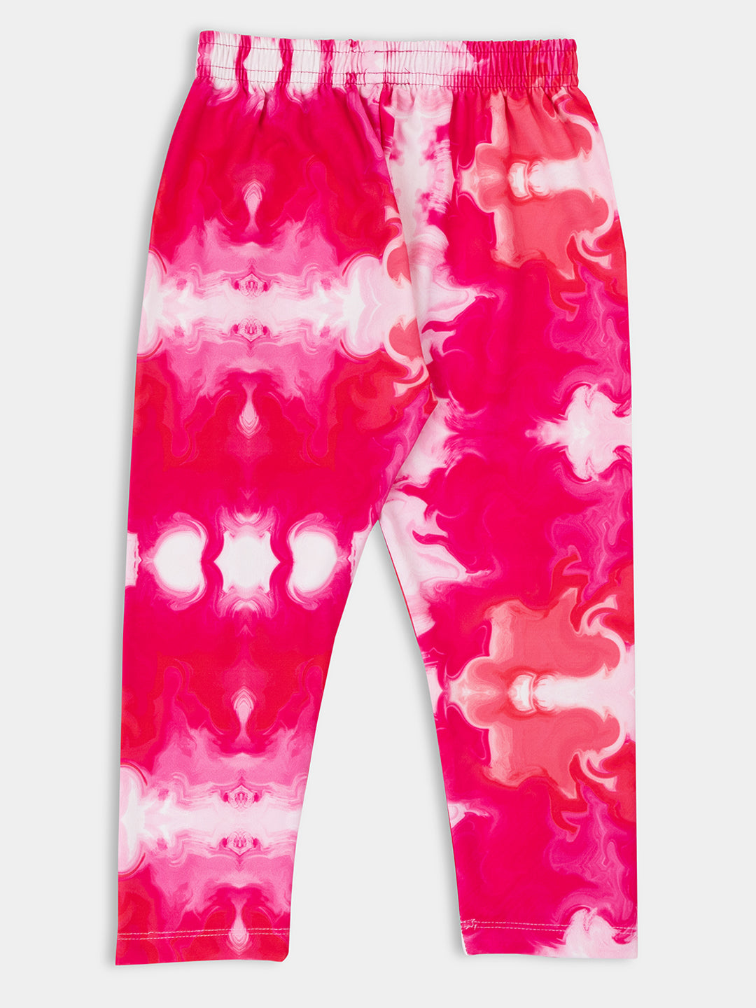 Stylish Blossoms: 5-Pack Printed Capris for Girls
