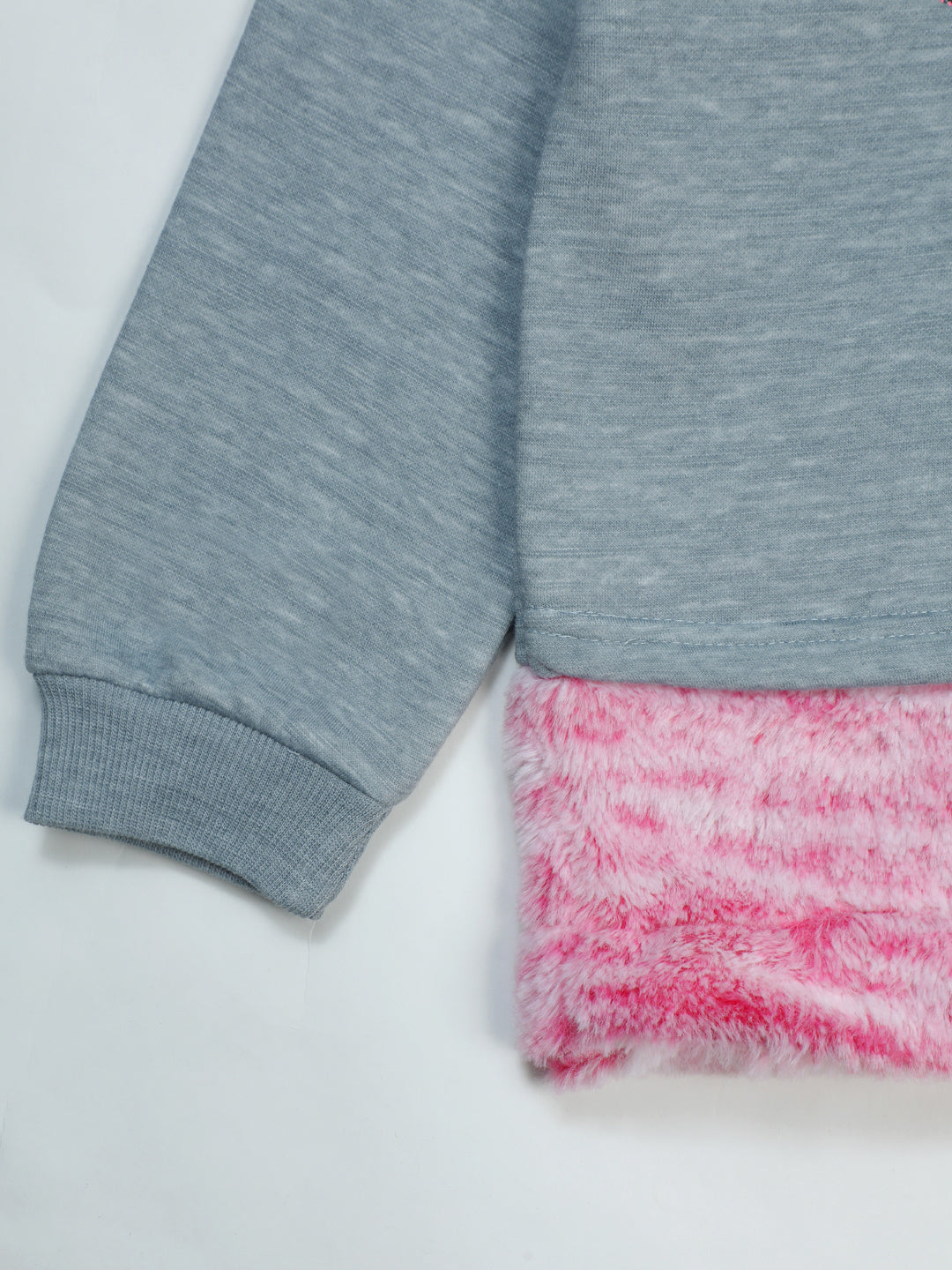 Pampolina Seagreen Color Kids Sweatshirt