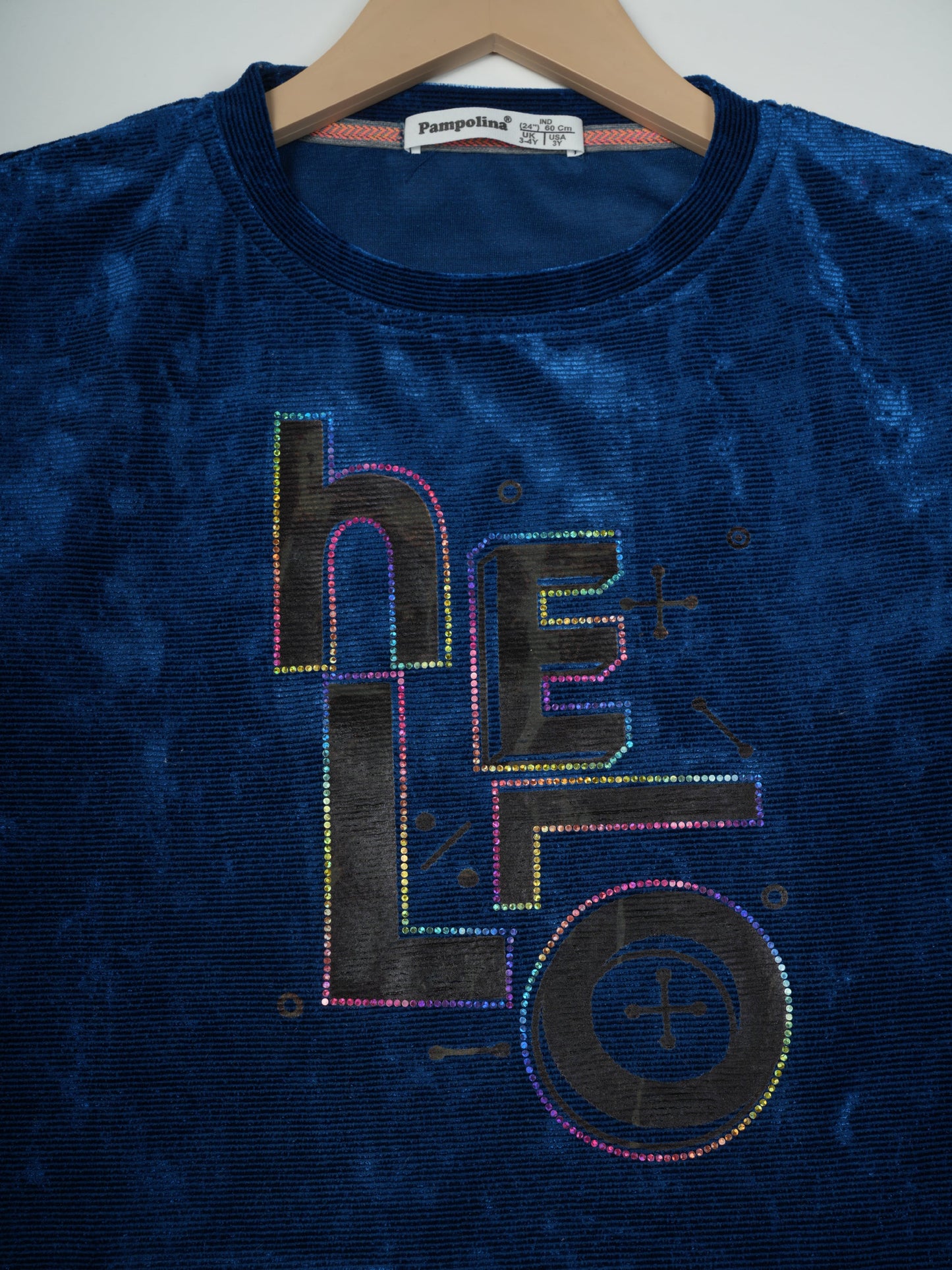 Pampolina Blue Color Kids Sweatshirt