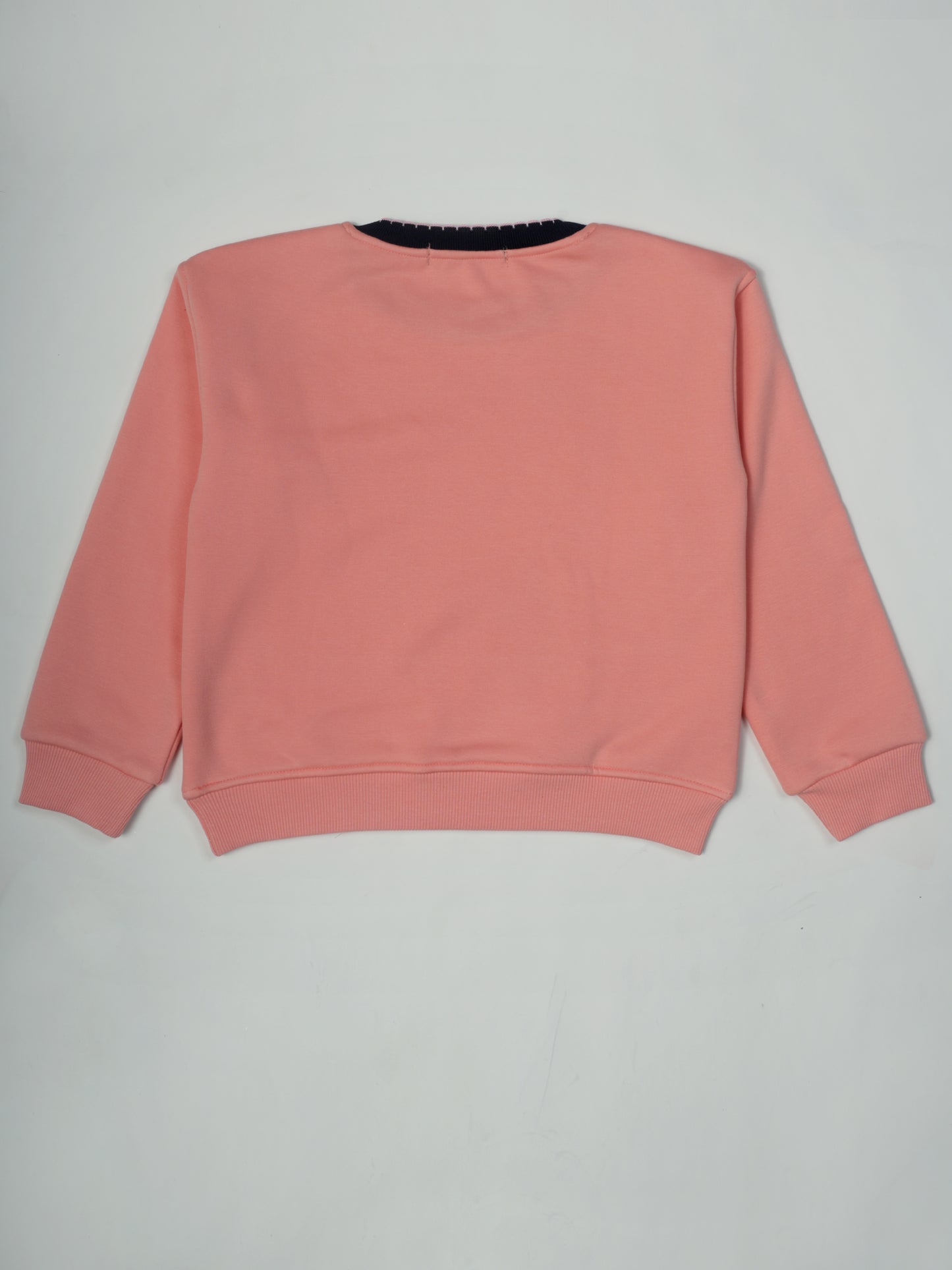 Pampolina Peach Sweatshirt with "Fox and Tree" Design