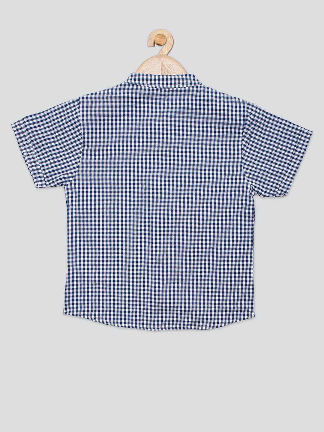 Pampolina Girls Cheek Printed Top- Navy