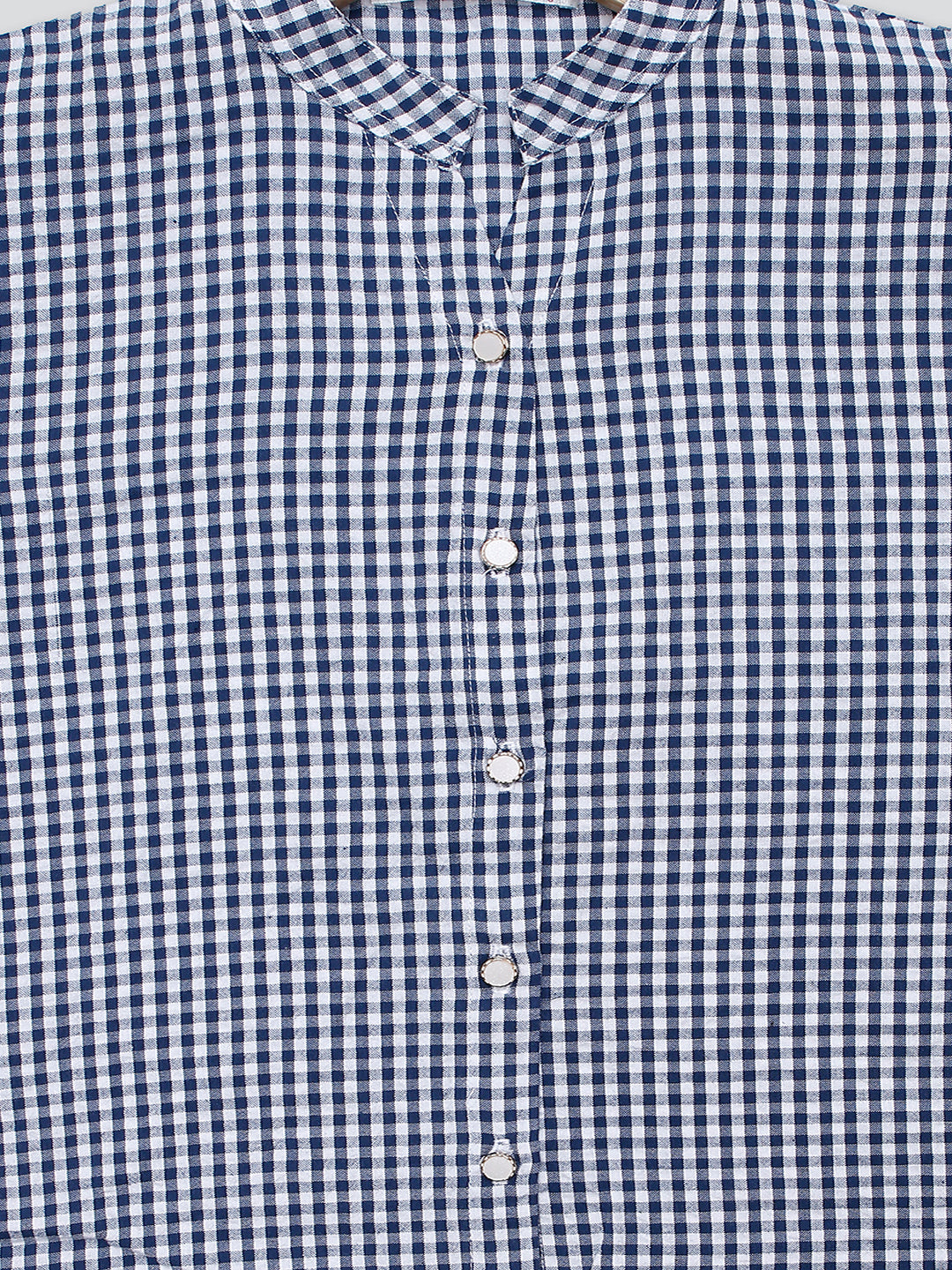 Pampolina Girls Cheek Printed Top- Navy