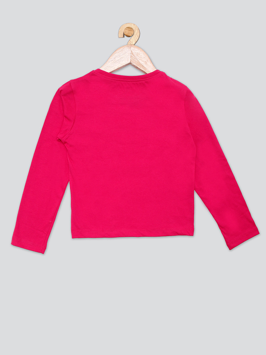 Pampolina Girls Squene "Printed Pre Winter Top-Magenta