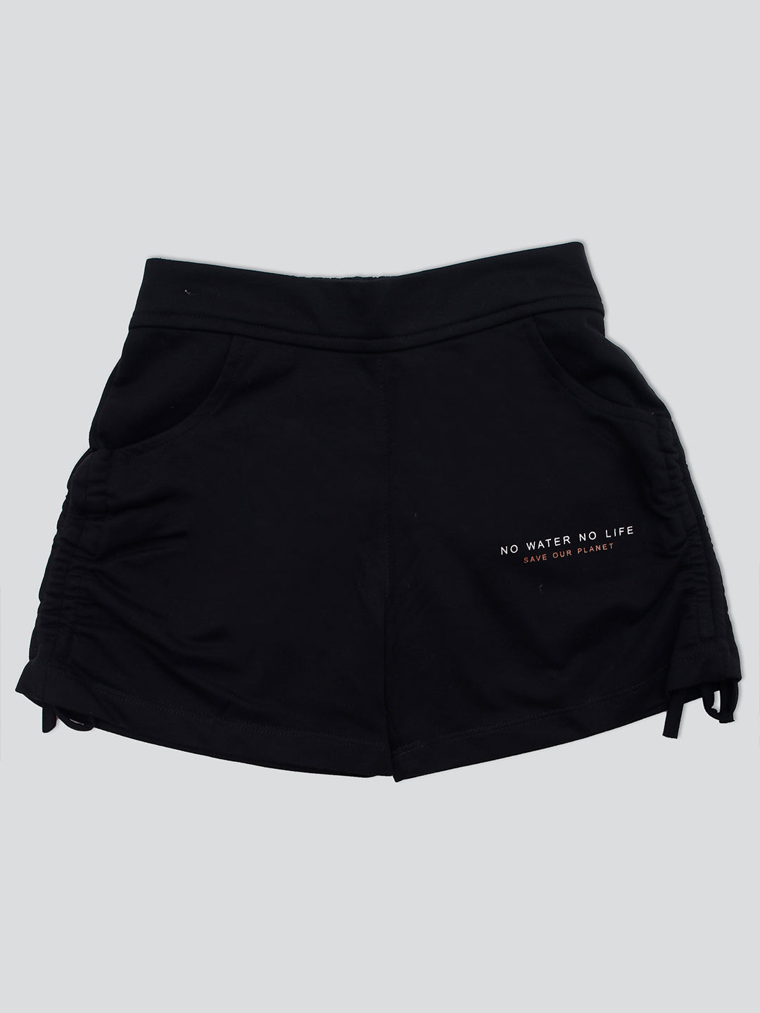 Pampolina Girls Solid Short- Black