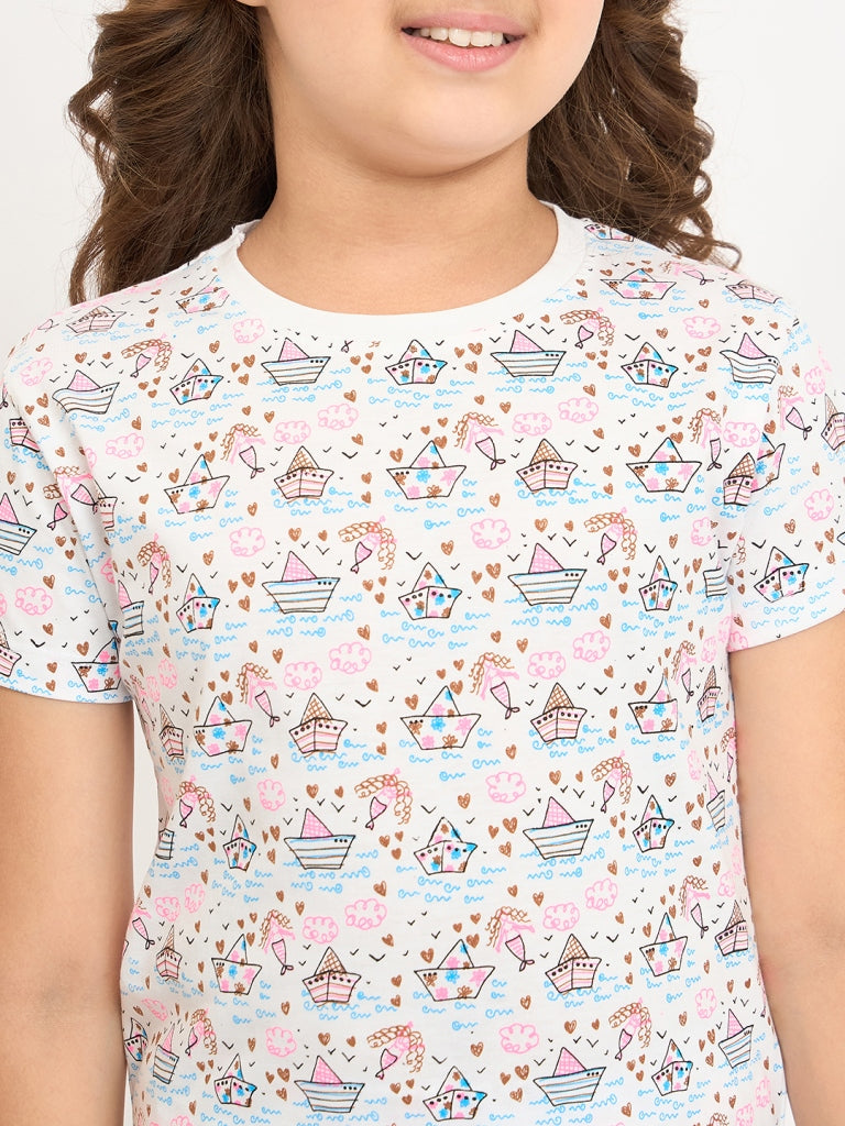 White Color Kids Set