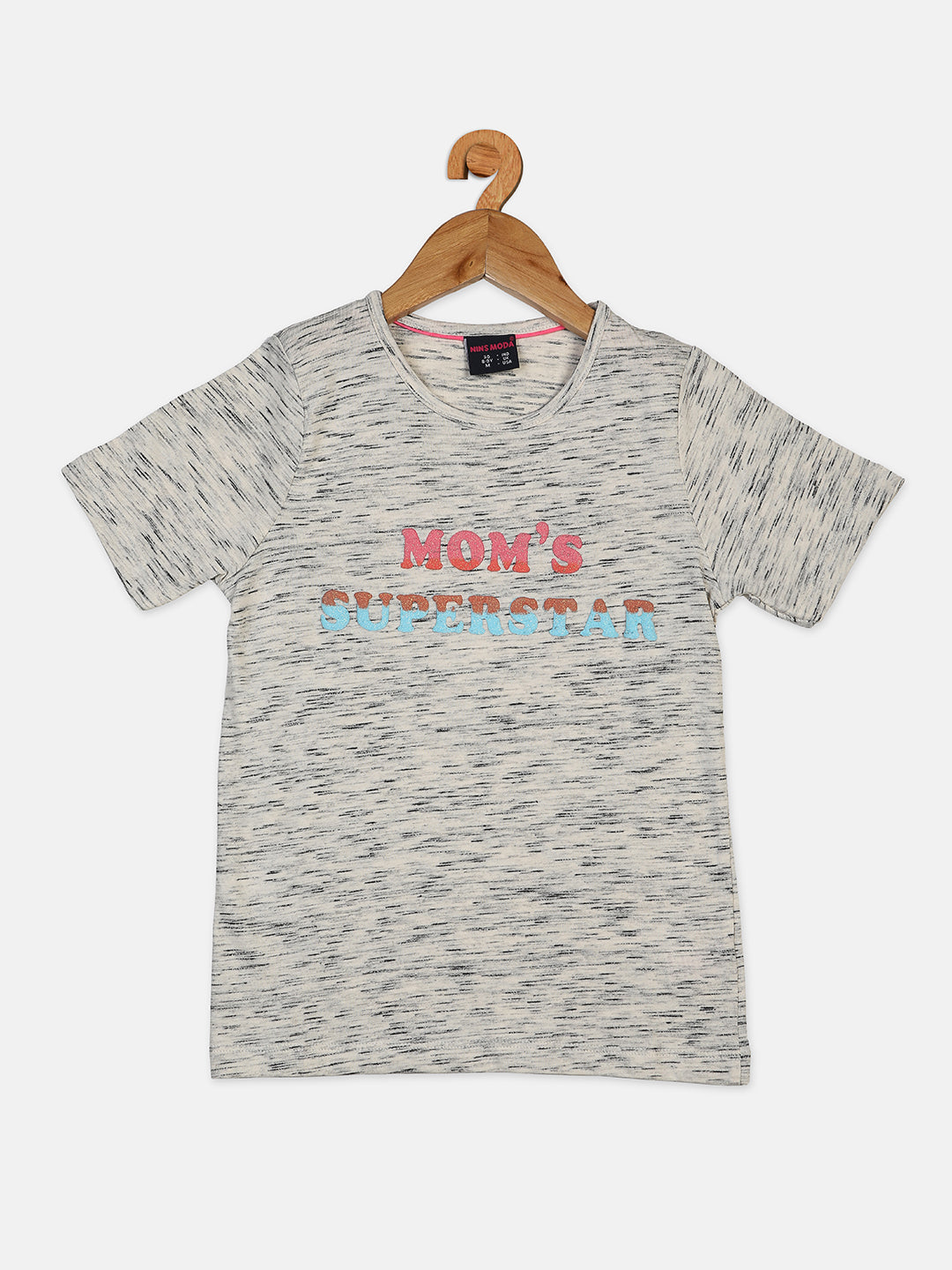 Pampolina Girls All Over Printed Top-Butter