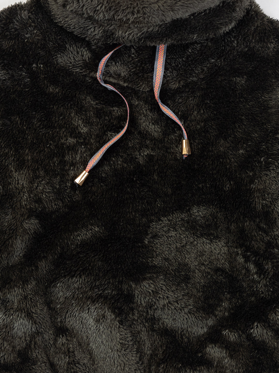 Pampolina Girls Solid Sweatshirt-Olive