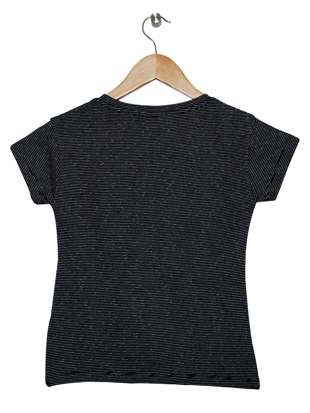 Pampolina Girls Stylish Printed Top With Waist Elastic -Navy