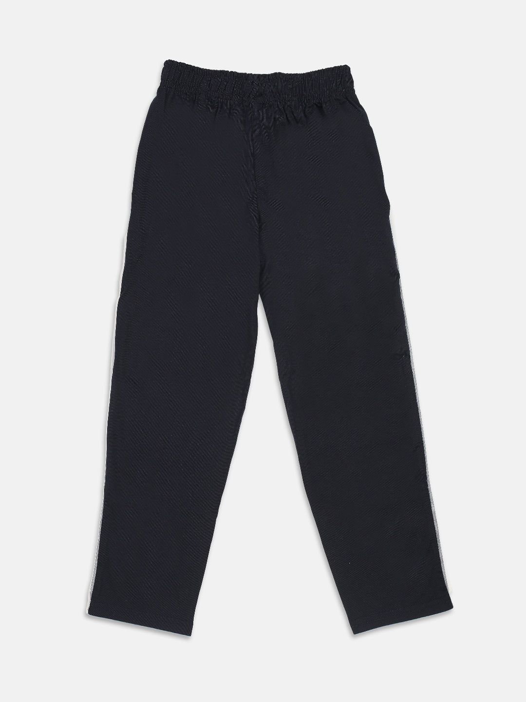 Nins Moda Full Length Side Tape Detailing Track Pants - Navy Blue