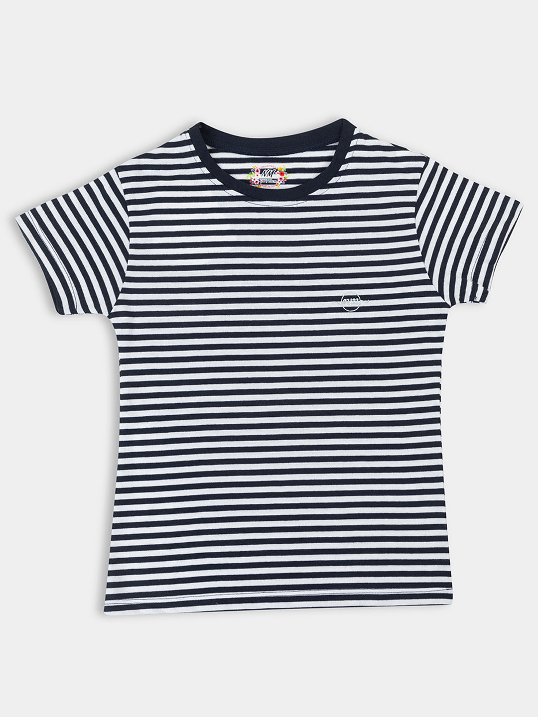 Fashionable  Striped Stretchable Tops Pack of 3 for Girls
