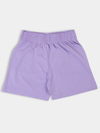 Magenta Color Shorts & Capri