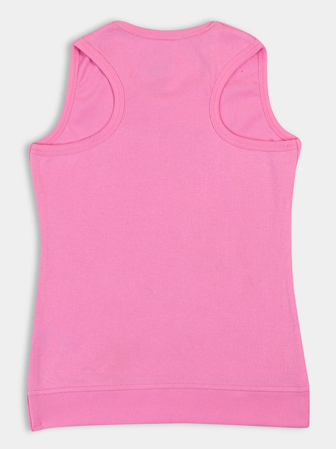 Adorable Girls' Sleeveless Top 3-Combo: Solid Colors