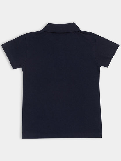 Pampolina Navy Color Kids Tshirt