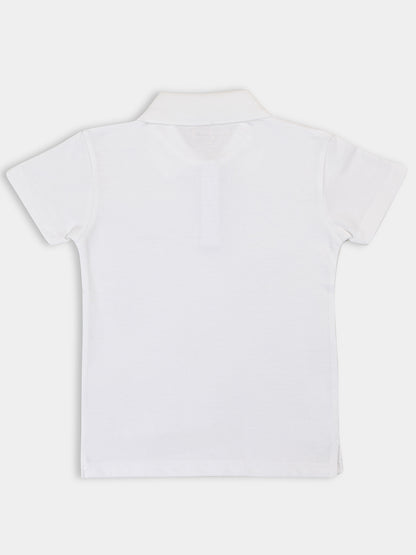 Adorable Girls Pique Knit' Half Sleeve T-Shirt 3-Combo: Solid Colors