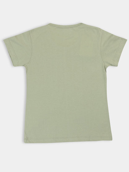 Pampolina Mustard Color Kids Tshirt