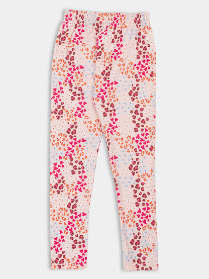 Stretchable Printed Legging 5-Pack Combo for Girls