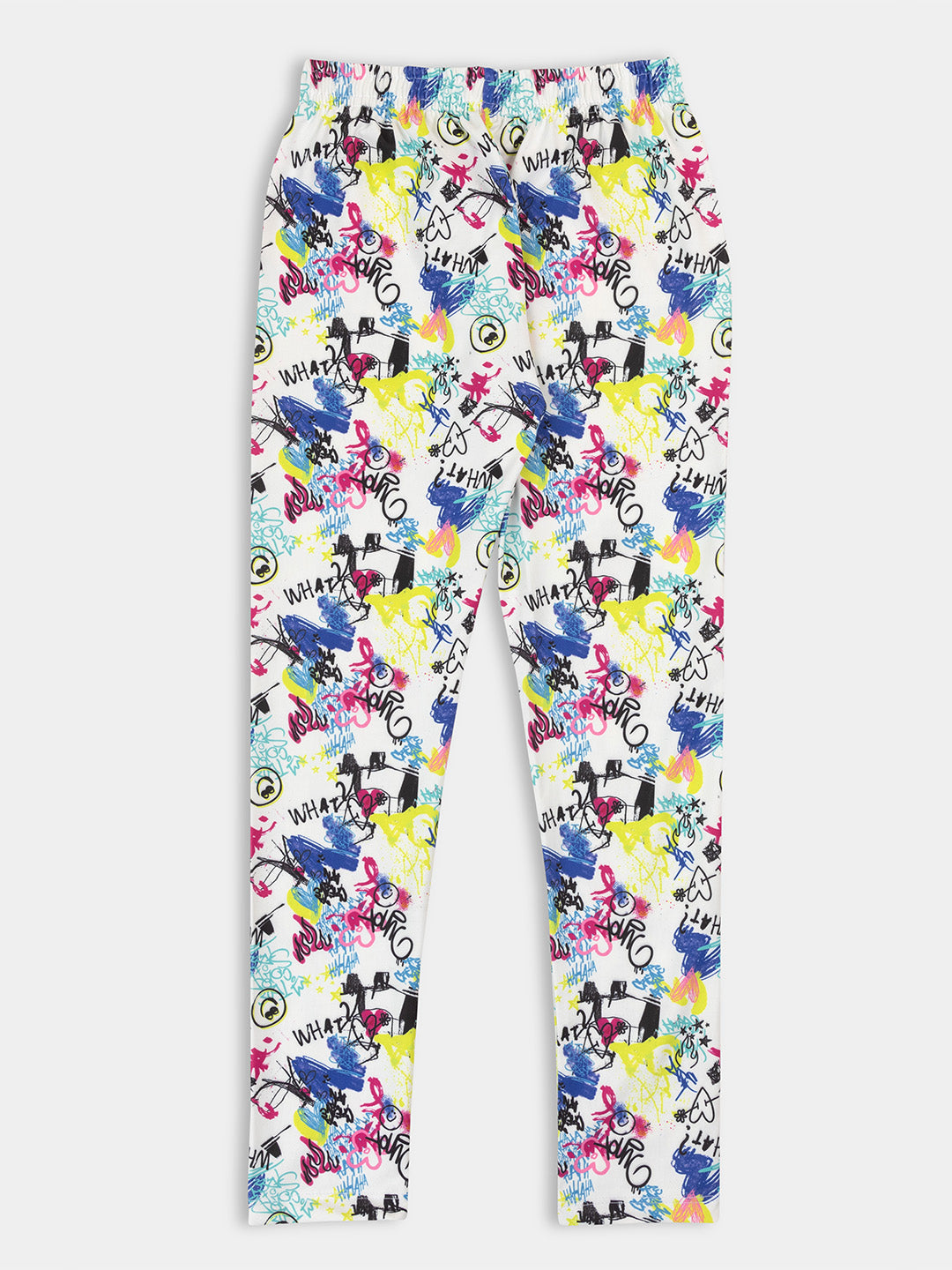 White Color Kids Trackpants