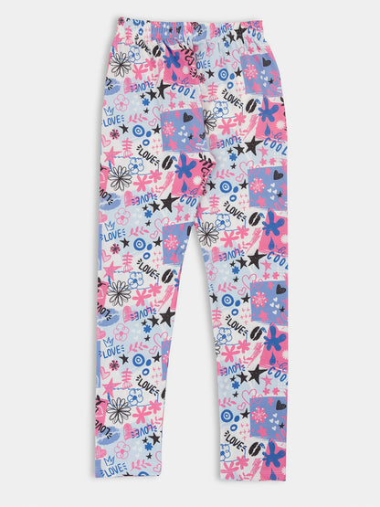 White Color Kids Trackpants