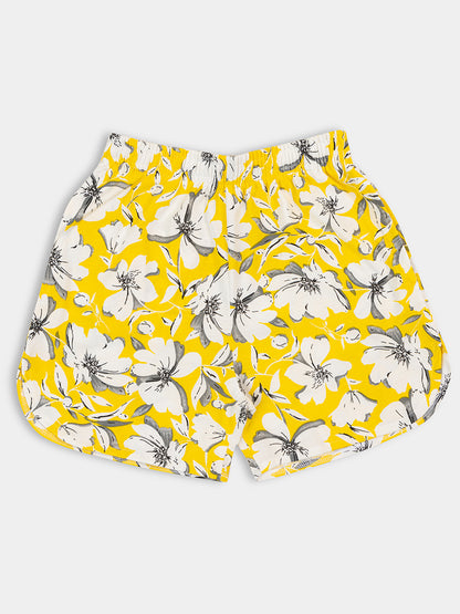 Sweet Summer Set: 3-Piece Combo of Girls' Printed Shorts