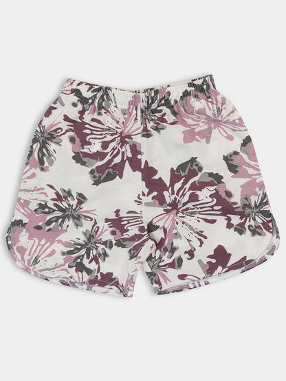 Sweet Summer Set: 3-Piece Combo of Girls' Printed Shorts