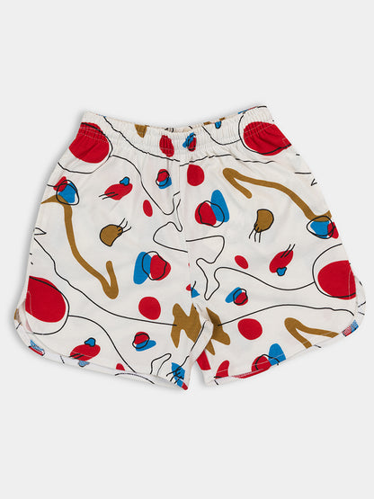 Sweet Summer Set: 3-Piece Combo of Girls' Printed Shorts
