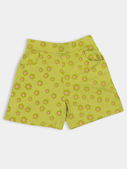 Sweet Summer Set: 3-Piece Combo of Girls' Printed Shorts