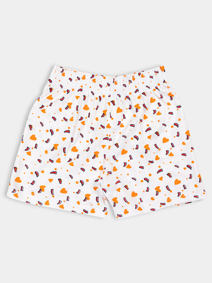 Sweet Summer Set: 3-Piece Combo of Girls' Printed Shorts