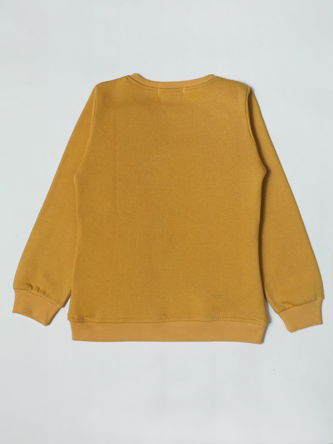Pampolina Mustard Yellow Crew Neck Sweatshirt