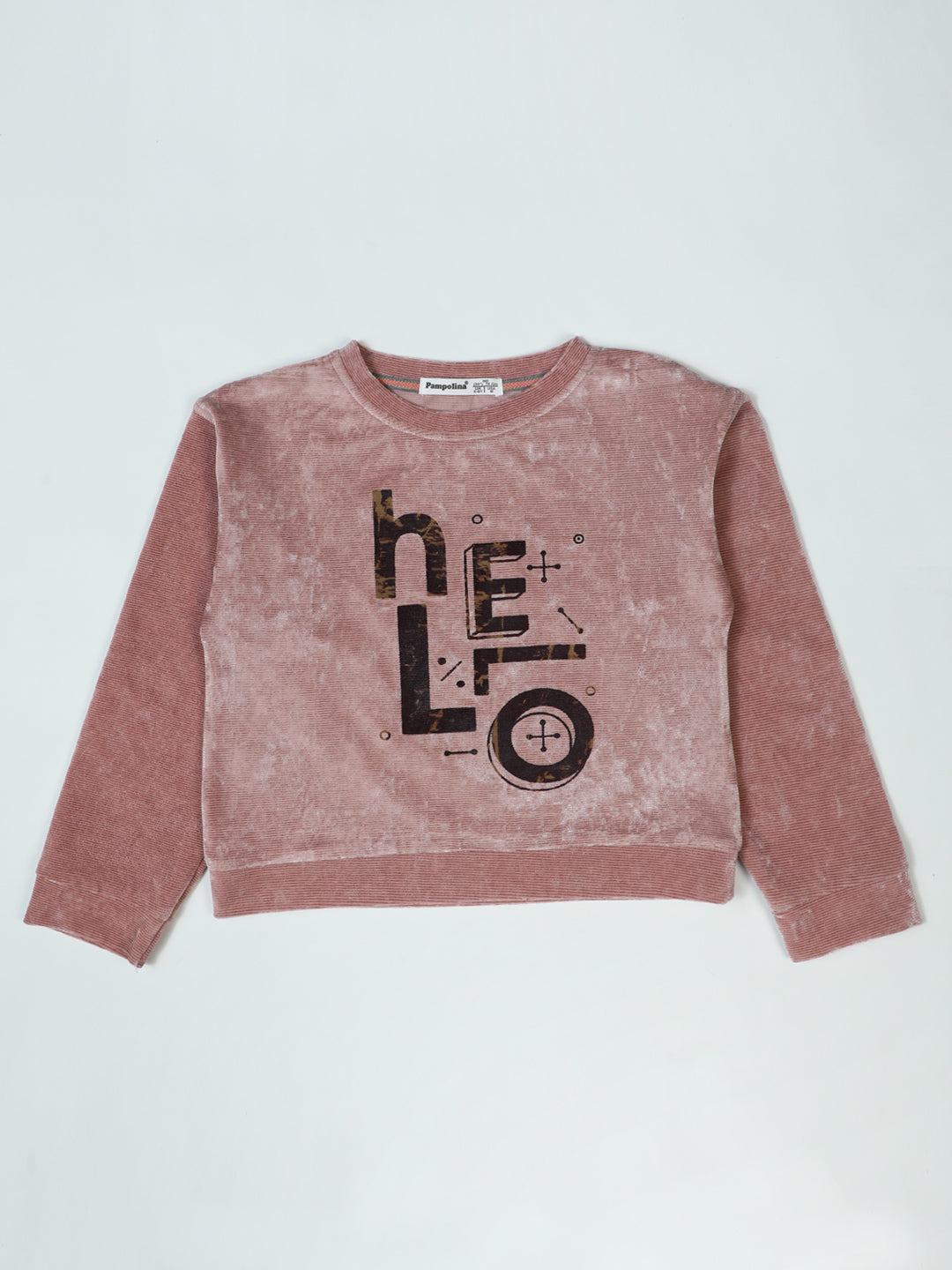 Pampolina Pink Sharing "Hello" Top