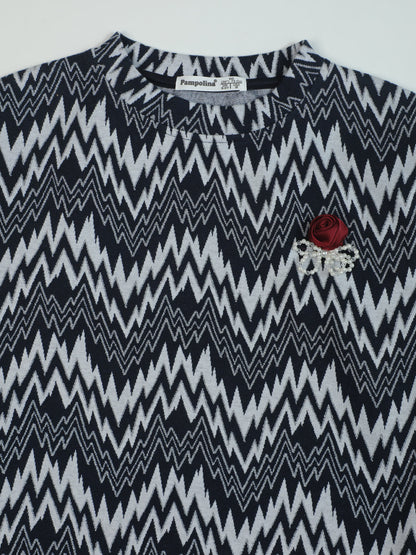 Pampolina Maroon Color Kids Sweater
