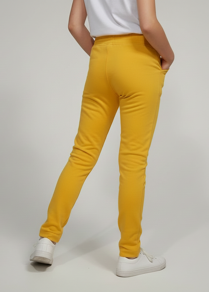 Everyday Comfort Slim-Fit Ankle Pants – Mustard Yellow