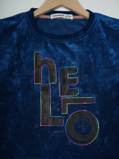 Pampolina Blue Color Kids Sweatshirt