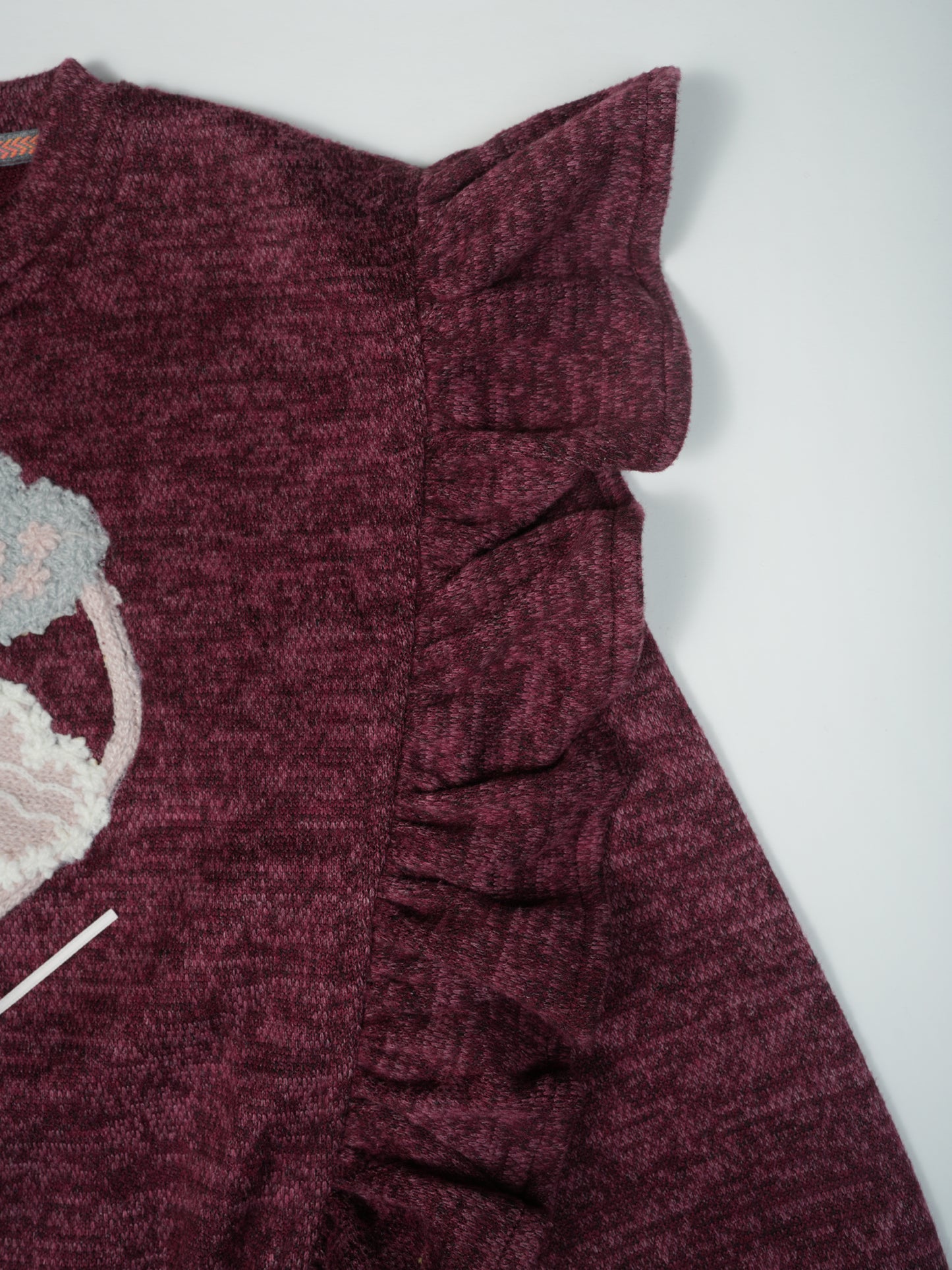 Pampolina Girls' Burgundy Cozy Code Set with Unique Design