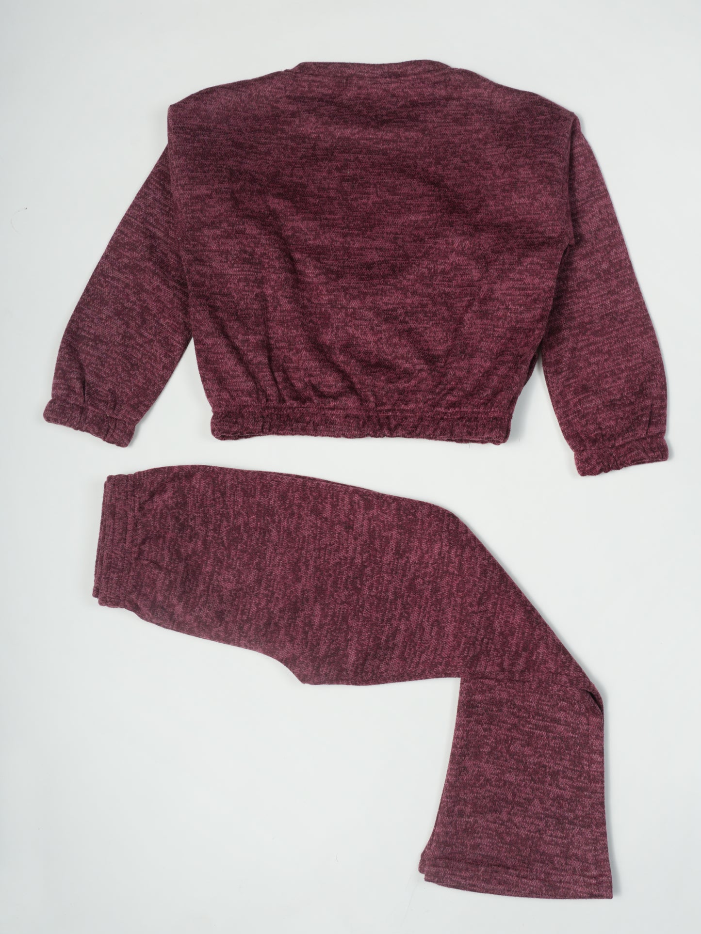 Pampolina Girls' Burgundy Cozy Code Set with Unique Design