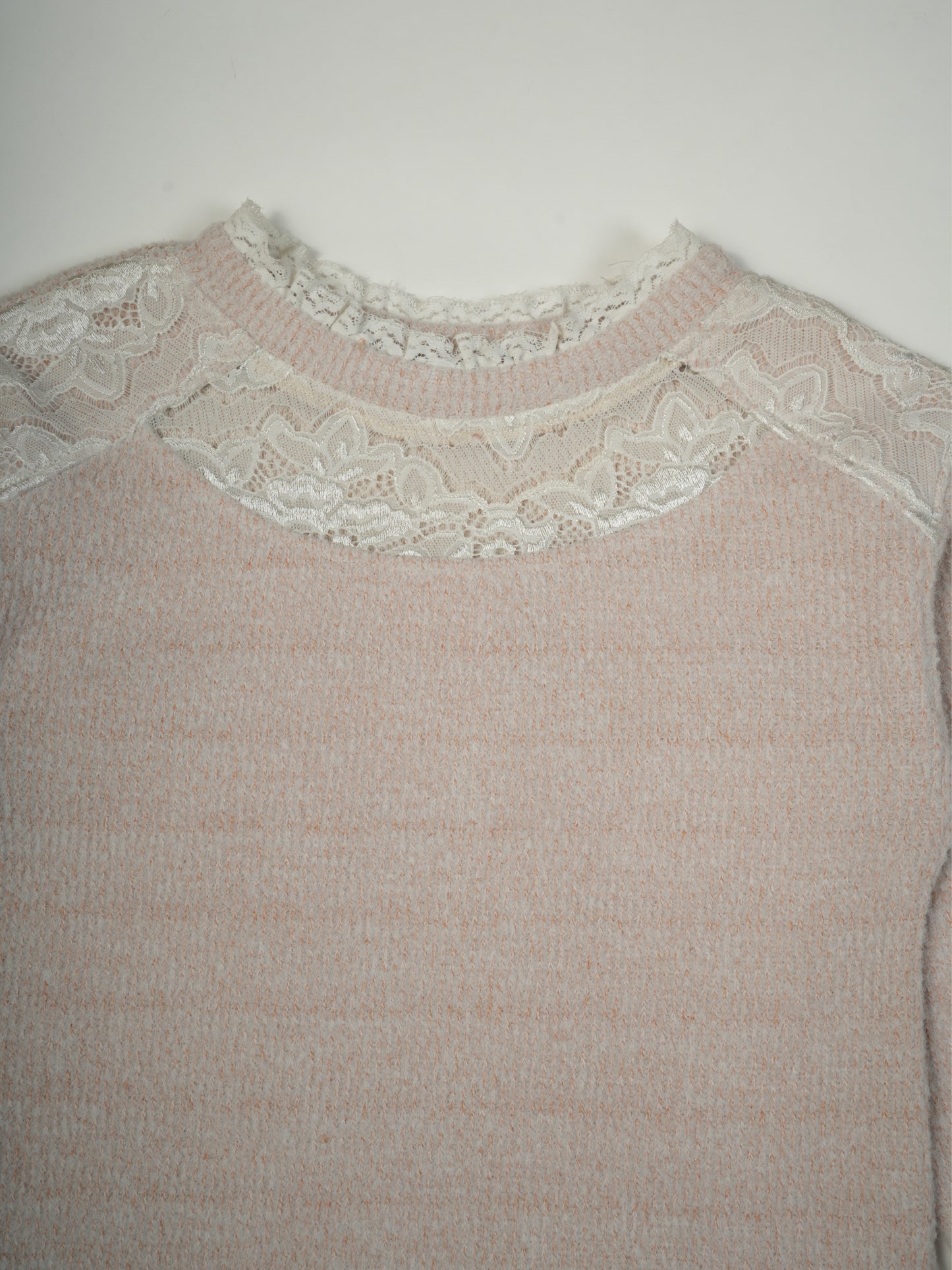 Pampolina Girls' Pink Ribbed Top with Unique Design