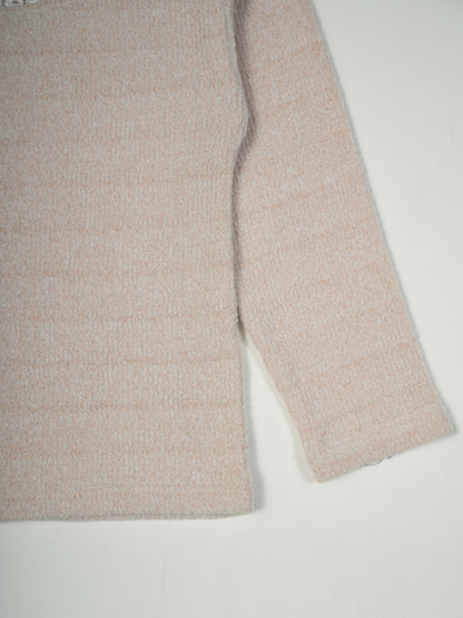 Pampolina Girls' Pink Ribbed Top with Unique Design
