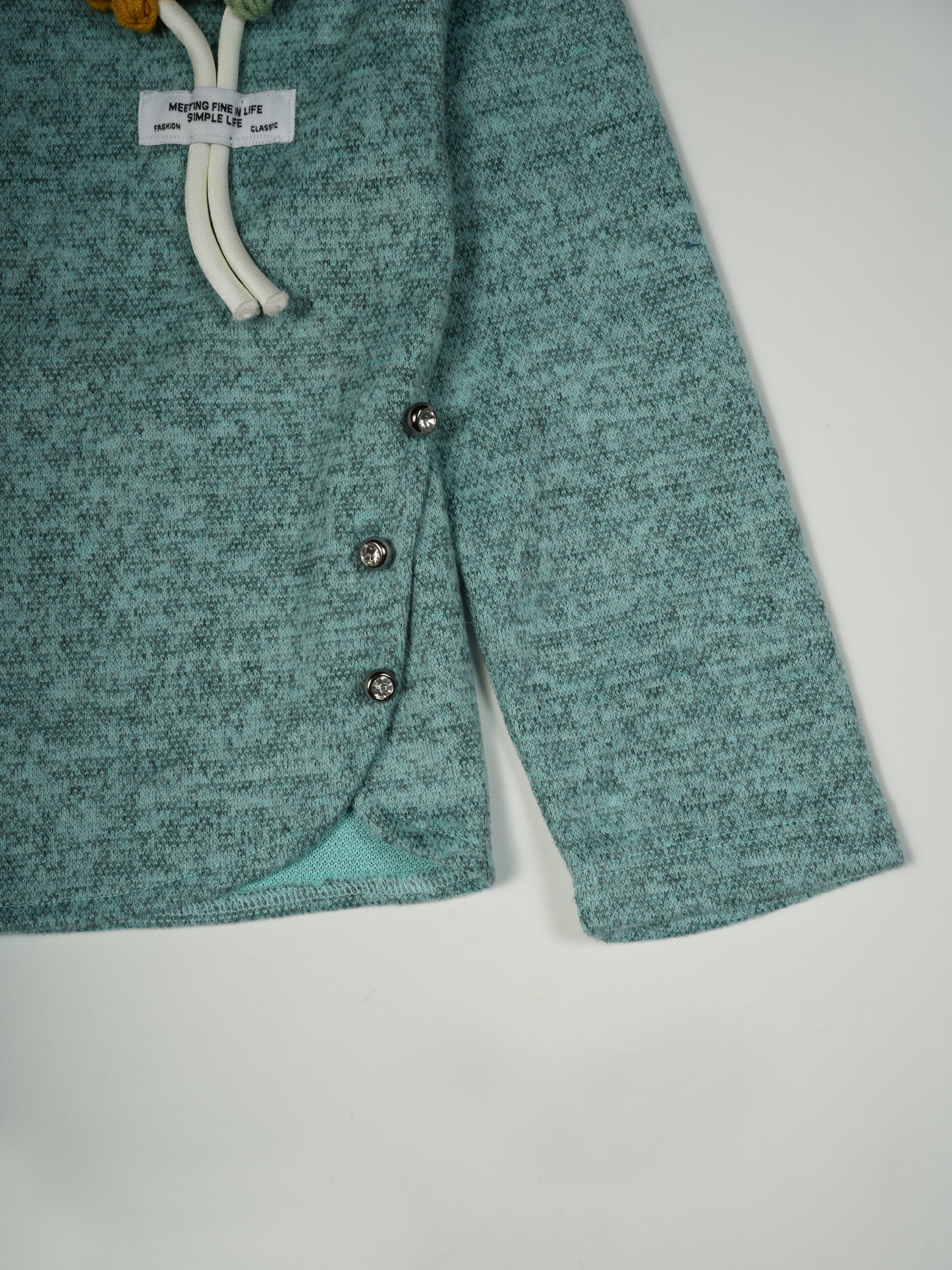 Pampolina Girls' Teal Cozy Code Set with Unique Design