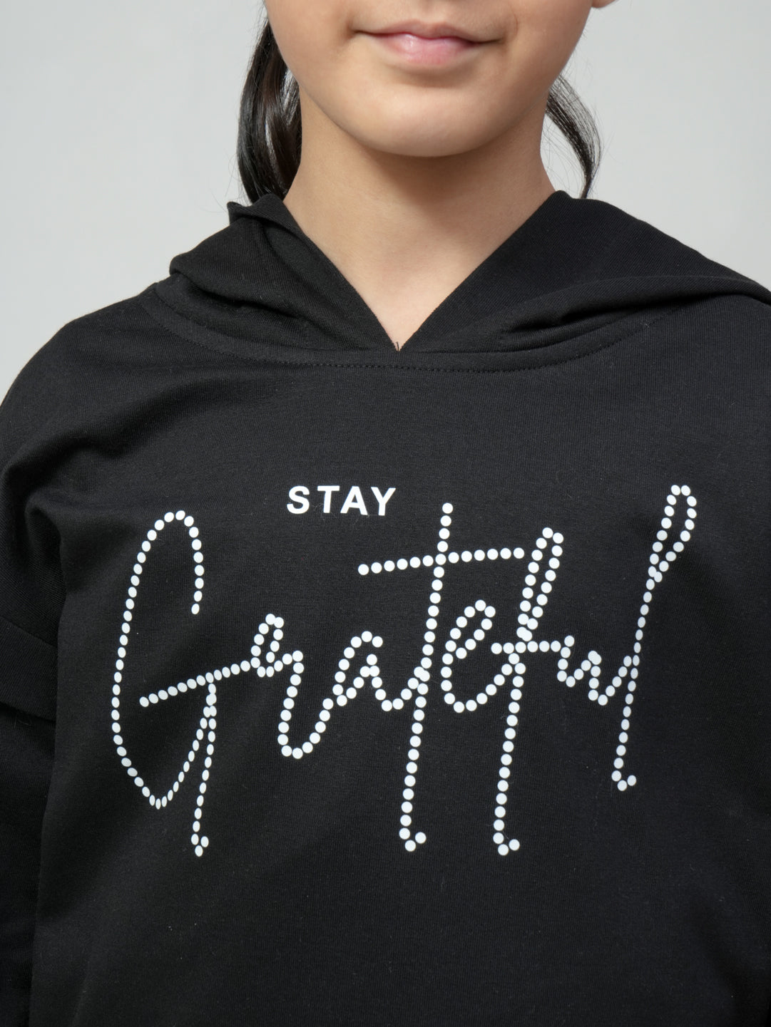 Pampolina's 'Stay Grateful' Hoodie: Stylish Inspiration for Young Trendsetters