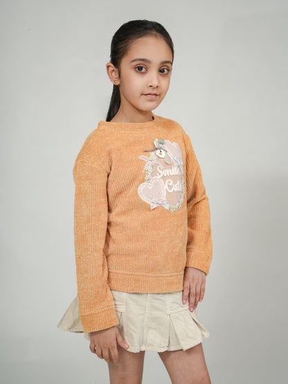 Pampolina Weekend Floral Woolen Top