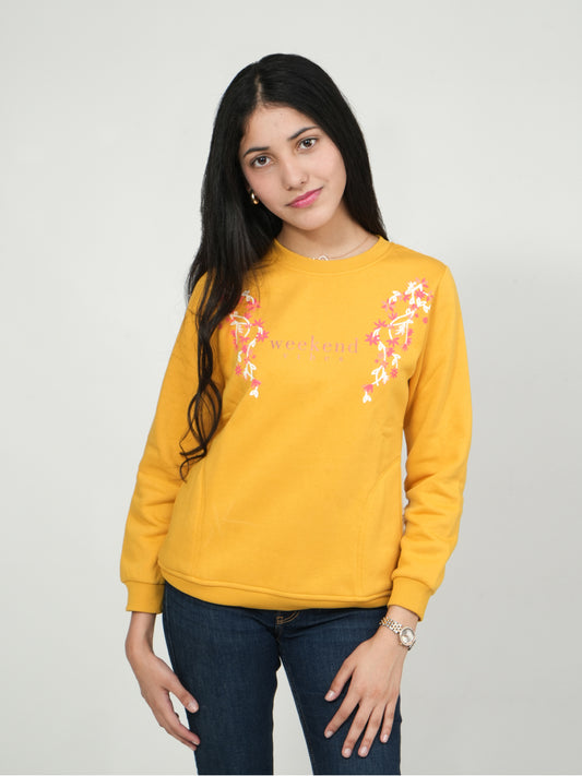 Pampolina Weekend Floral Sweatshirt