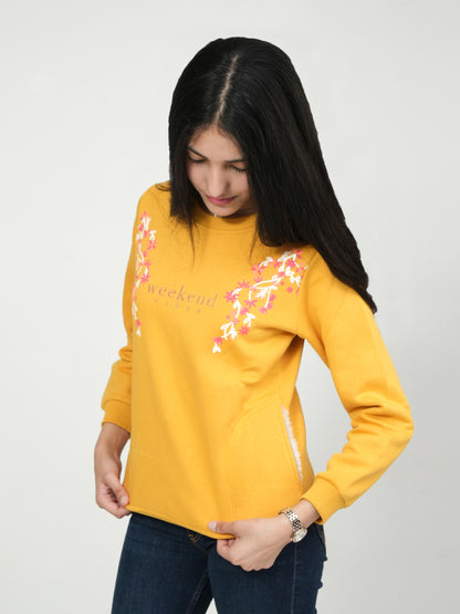 Pampolina Weekend Floral Sweatshirt
