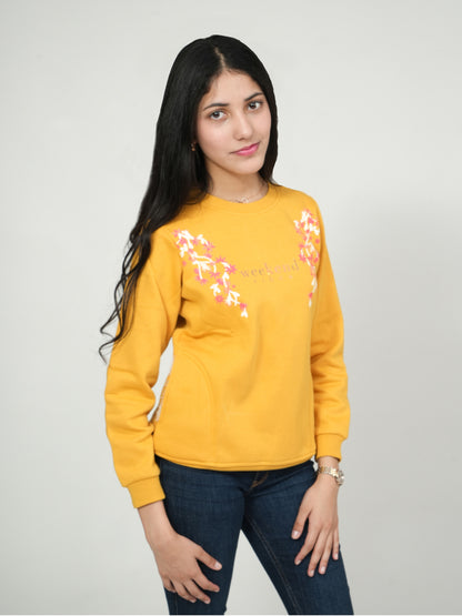 Pampolina Weekend Floral Sweatshirt