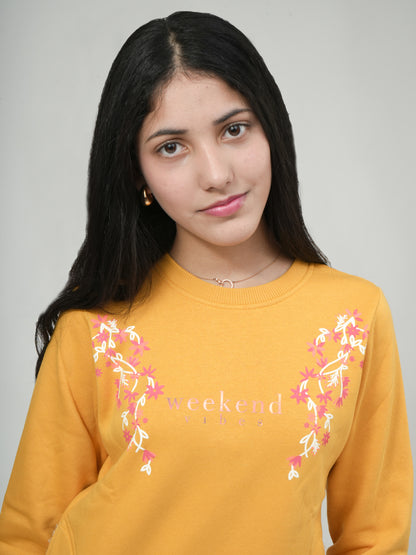 Pampolina Weekend Floral Sweatshirt
