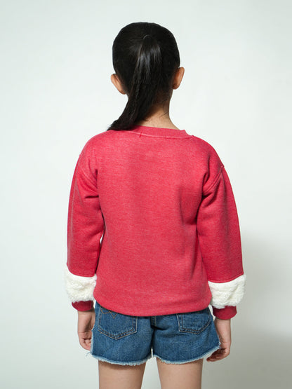 Pampolina Red Color Kids Sweatshirt