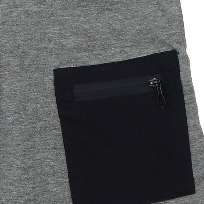 Pampolina Boys Solid Shorts-Grey