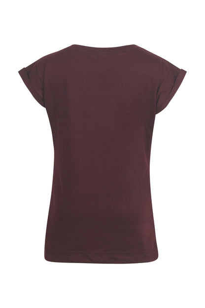 Pampolina Girls Cool Days Printed Top- Mahroon