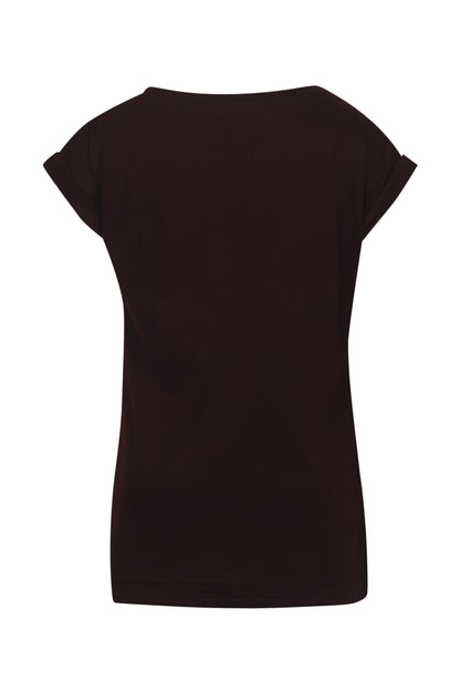 Pampolina Girls Embellished Rock Printed Top- Wine