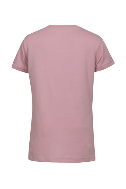 Pampolina Girls  Sequined Printed Top - O.Pink